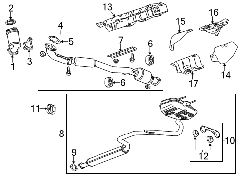 2013 Chevy Malibu Turbocharger Diagram 3 - Thumbnail