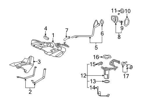 2005 Chevy Cobalt Fuel Supply Diagram 2 - Thumbnail