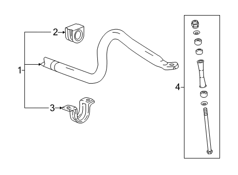 2016 Chevy Colorado Front Suspension, Control Arm Diagram 3 - Thumbnail