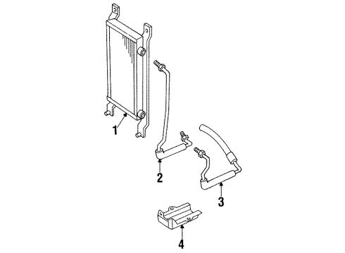 1999 Chevy Monte Carlo Trans Oil Cooler Diagram 1 - Thumbnail