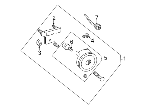 2005 Pontiac Montana Bulbs Diagram 1 - Thumbnail