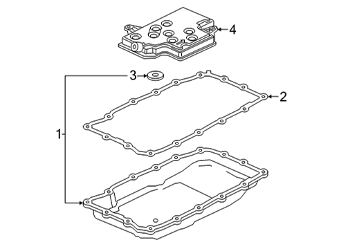 2021 Chevy Tahoe Transmission Components Diagram