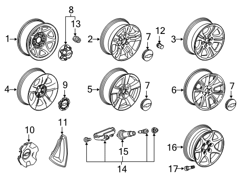 2018 Chevy Tahoe Tire Pressure Monitoring, Electrical Diagram