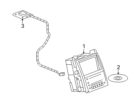 2008 Chevy Suburban 1500 Navigation System Diagram