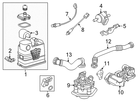 2014 Chevy Cruze A.I.R. System Diagram