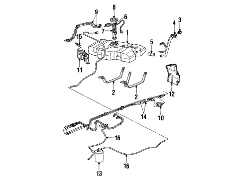 1996 Chevy Caprice Senders Diagram 2 - Thumbnail