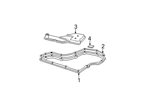 2008 Pontiac G6 Transaxle Parts Diagram