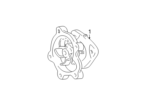 1998 Chevy Cavalier Cooling System, Radiator, Water Pump, Cooling Fan Diagram 2 - Thumbnail