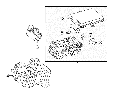 2019 Buick LaCrosse Fuse & Relay Diagram 1 - Thumbnail