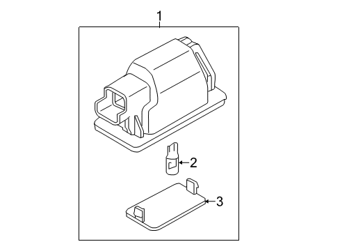 2016 Chevy City Express License Lamps Diagram