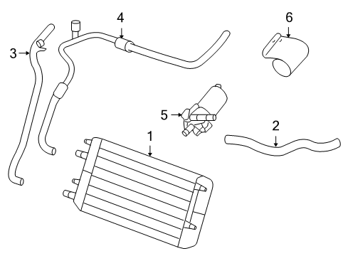 2007 Cadillac XLR Intercooler Diagram