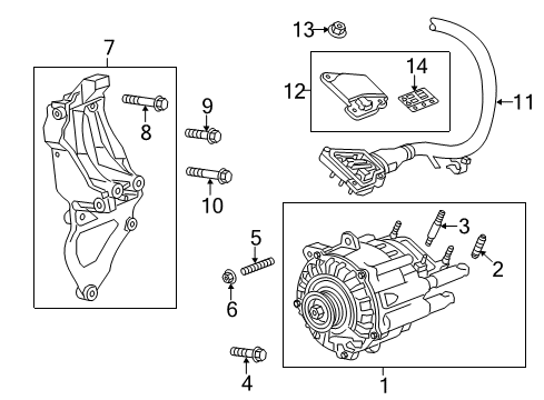 2012 Buick LaCrosse Alternator Diagram 2 - Thumbnail