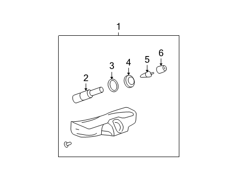 2007 Saturn Aura Tire Pressure Monitoring Diagram