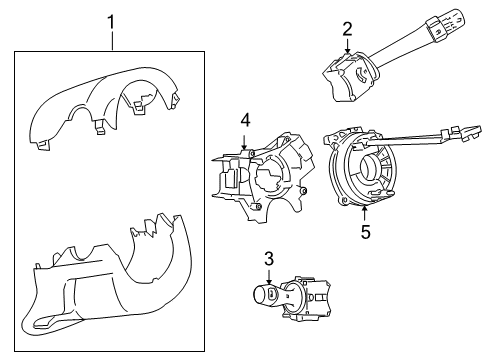 2009 Pontiac G6 Switches Diagram 2 - Thumbnail