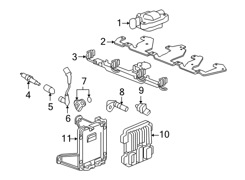 2010 Hummer H3T Powertrain Control Diagram 2 - Thumbnail