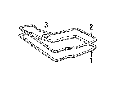 1996 Oldsmobile Aurora Transaxle Parts Diagram