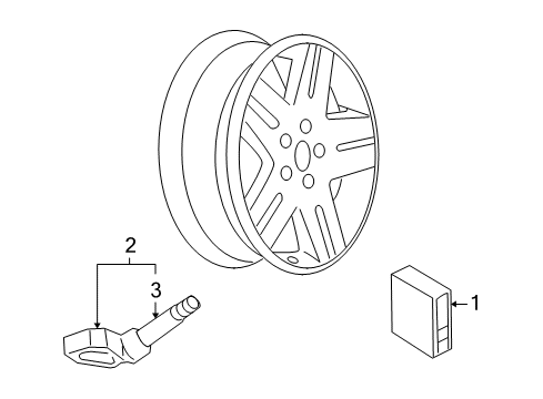 2009 Pontiac G3 Tire Pressure Monitoring, Electrical Diagram