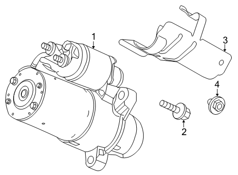 2013 Buick LaCrosse Starter, Electrical Diagram