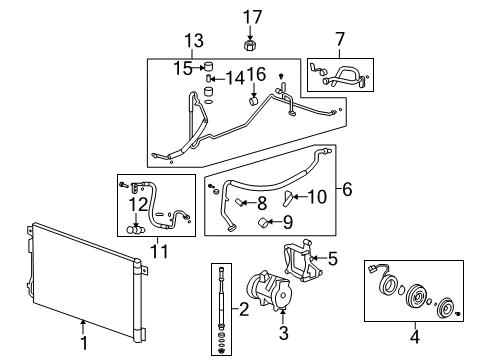 2008 GMC Acadia Switches & Sensors Diagram 1 - Thumbnail