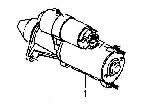 2007 Cadillac STS Starter Diagram