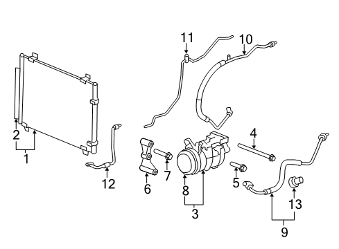 2014 Cadillac CTS Air Conditioner Diagram 3 - Thumbnail