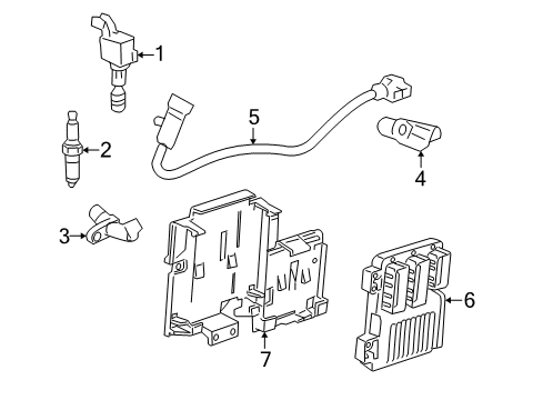 2007 Saturn Aura Ignition System Diagram 1 - Thumbnail