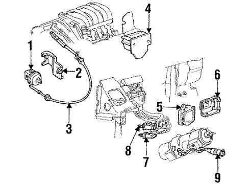 1993 Oldsmobile 88 Anti-Lock Brakes Diagram 2 - Thumbnail