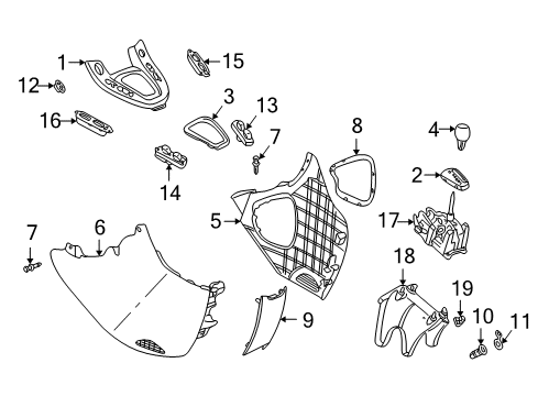 2002 Saturn Vue Front Door Diagram 1 - Thumbnail