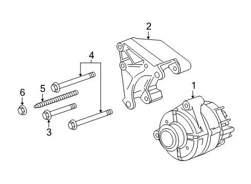 2014 Chevy Camaro Alternator Diagram 3 - Thumbnail