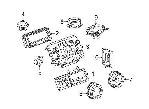 2010 Buick LaCrosse Sound System Diagram