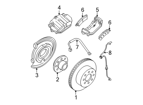 2009 Chevy Suburban 1500 Rear Brakes Diagram