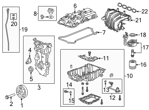 2013 Chevy Malibu Senders Diagram 1 - Thumbnail