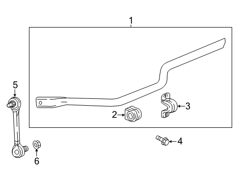 2017 Buick Envision Rear Suspension, Lower Control Arm, Upper Control Arm, Stabilizer Bar, Suspension Components Diagram