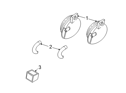 1996 Chevy Camaro Anti-Theft Components Diagram 1 - Thumbnail