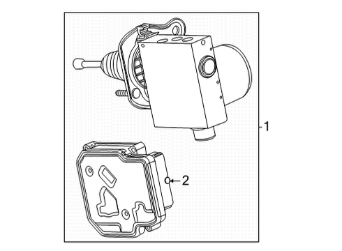 2023 Chevy Trailblazer ABS Components Diagram