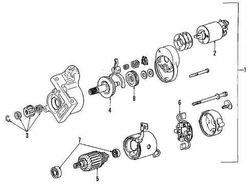 1988 Buick Riviera S/MTR ARMA Diagram for 10498716