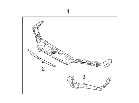 2002 Saturn L200 Sensor Asm,Ambient Air Temperature Diagram for 22685197