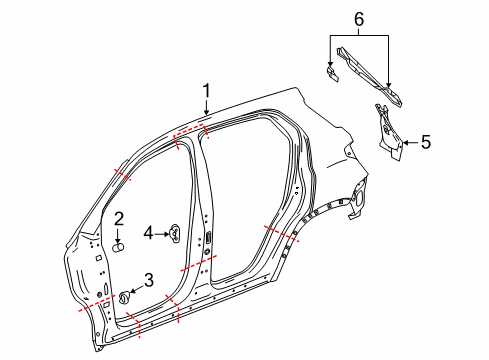 2019 Buick Encore Uniside Diagram