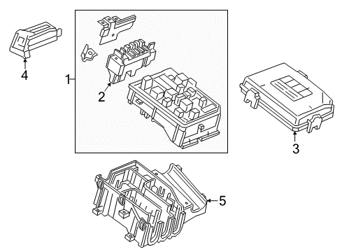 2019 Chevy Volt Fuse & Relay Diagram 1 - Thumbnail