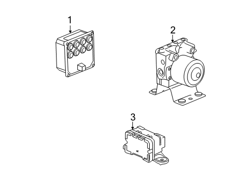 2008 Saturn Aura Anti-Lock Brakes Diagram