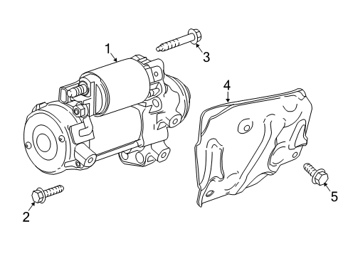 2021 Chevy Camaro Starter Diagram 2 - Thumbnail