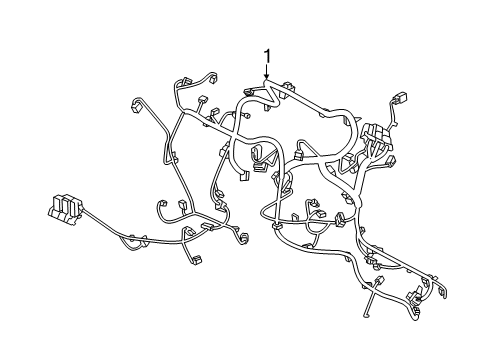 2014 Cadillac CTS Wiring Harness Diagram 2 - Thumbnail