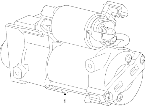 2021 Chevy Tahoe Starter, Charging Diagram 1 - Thumbnail