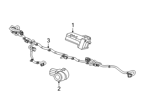 2020 Chevy Camaro Parking Aid Diagram 1 - Thumbnail