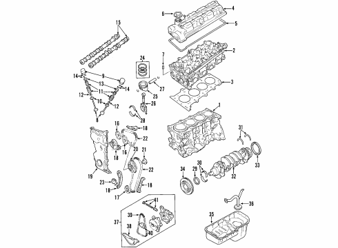 2000 Chevy Tracker Pulley,Crankshaft (On Esn) Diagram for 91177266