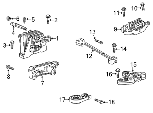 2020 Buick Encore GX Automatic Transmission Diagram 2 - Thumbnail