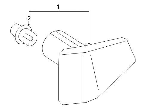 2008 Chevy Aveo Bulbs Diagram 1 - Thumbnail