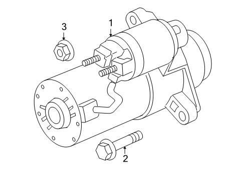 2009 Hummer H3 Starter Diagram