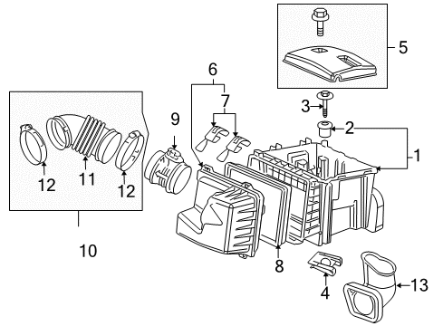 2006 Pontiac Montana Filters Diagram 4 - Thumbnail