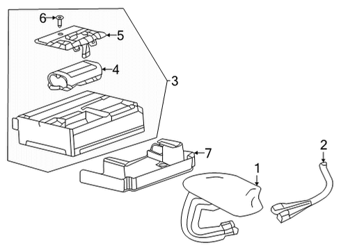 2021 Chevy Equinox Communication System Components Diagram